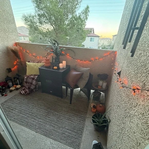 Orange Fairy Lights - Picture 3 of 10